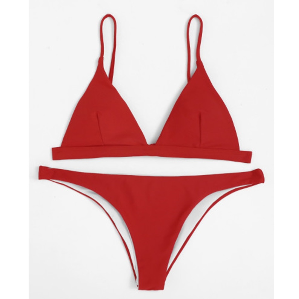 Red ROMWE bikini  - NWOT PERFECT CONDITION!